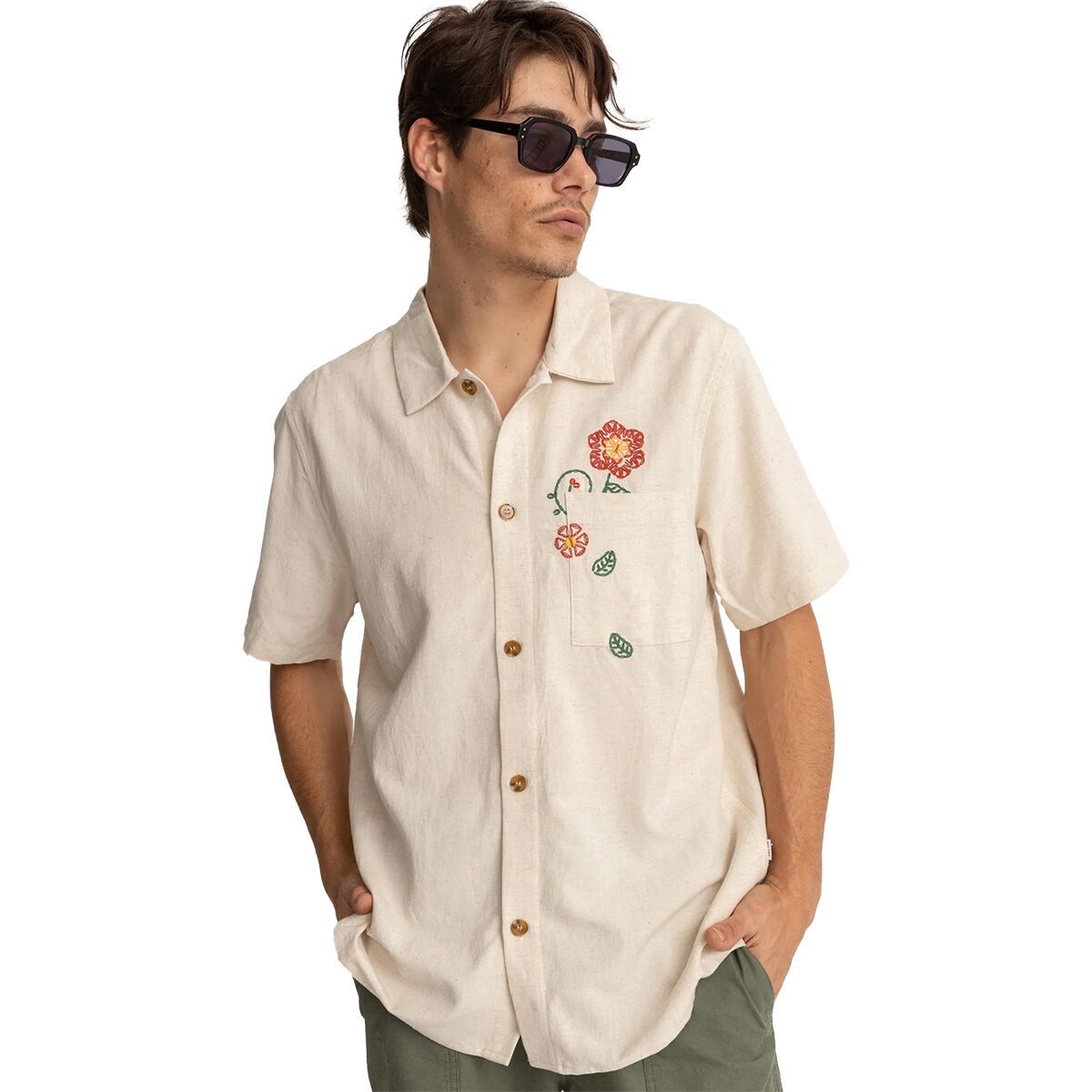 [SALTY FLOWER]★Ribbon Embroidery Signature Short Sleeve NAT.jpg