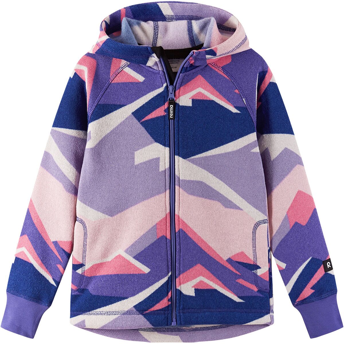 Reima Northern Fleece Sweater - Kids' in Breezy Violet - Size: 14