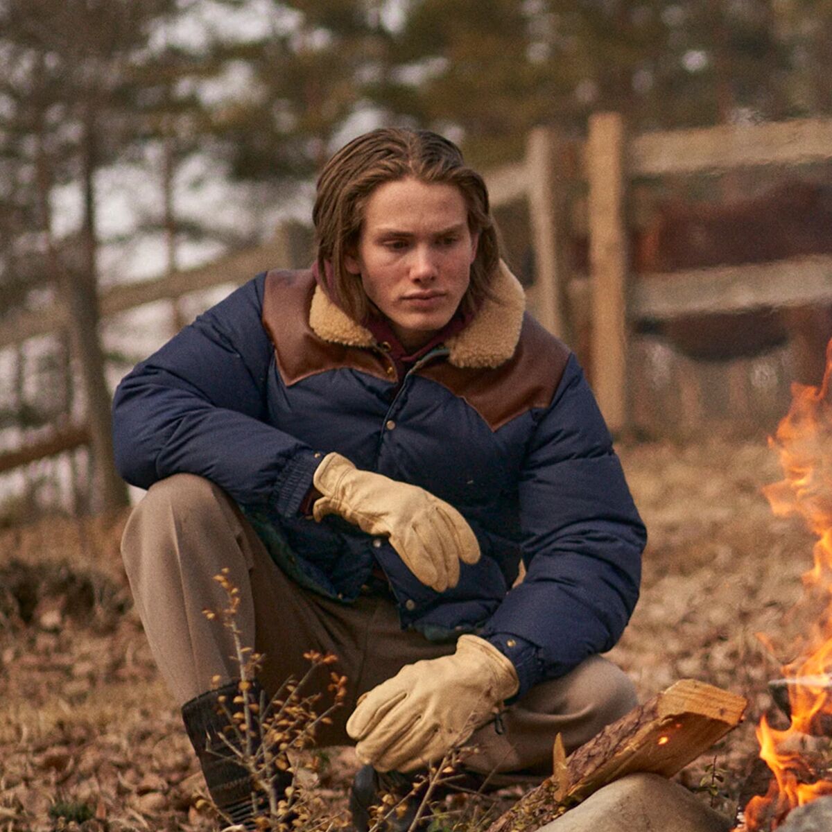 STANDARD CALIFORNIA × Rocky Mountain 46 Rocky Mountain Featherbed Christy Jacket - Men's - Men