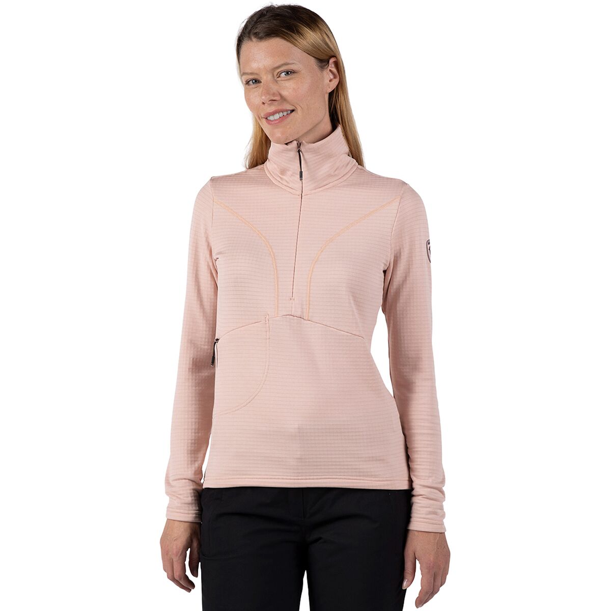 Rossignol Women's Blackside Fleece 1 in 2-Zip Pullover - Size: Large