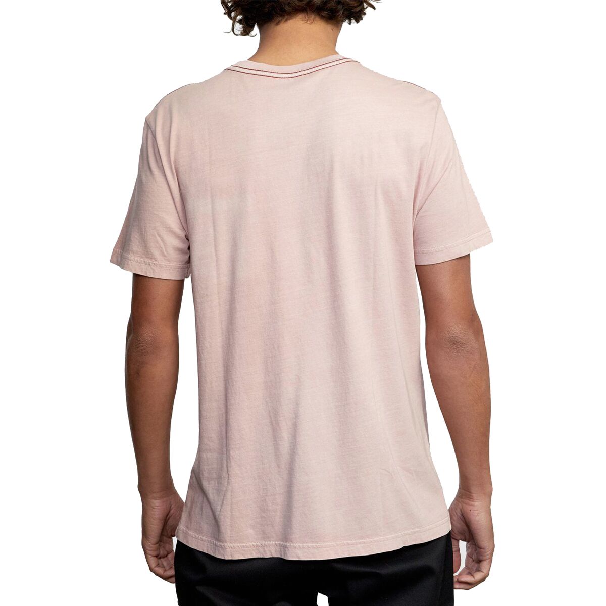 【2plan】Tus cut pigment short sleeve t-shirt ATM Anthony Thomas Melillo Men's Pique Short Sleeve Crew