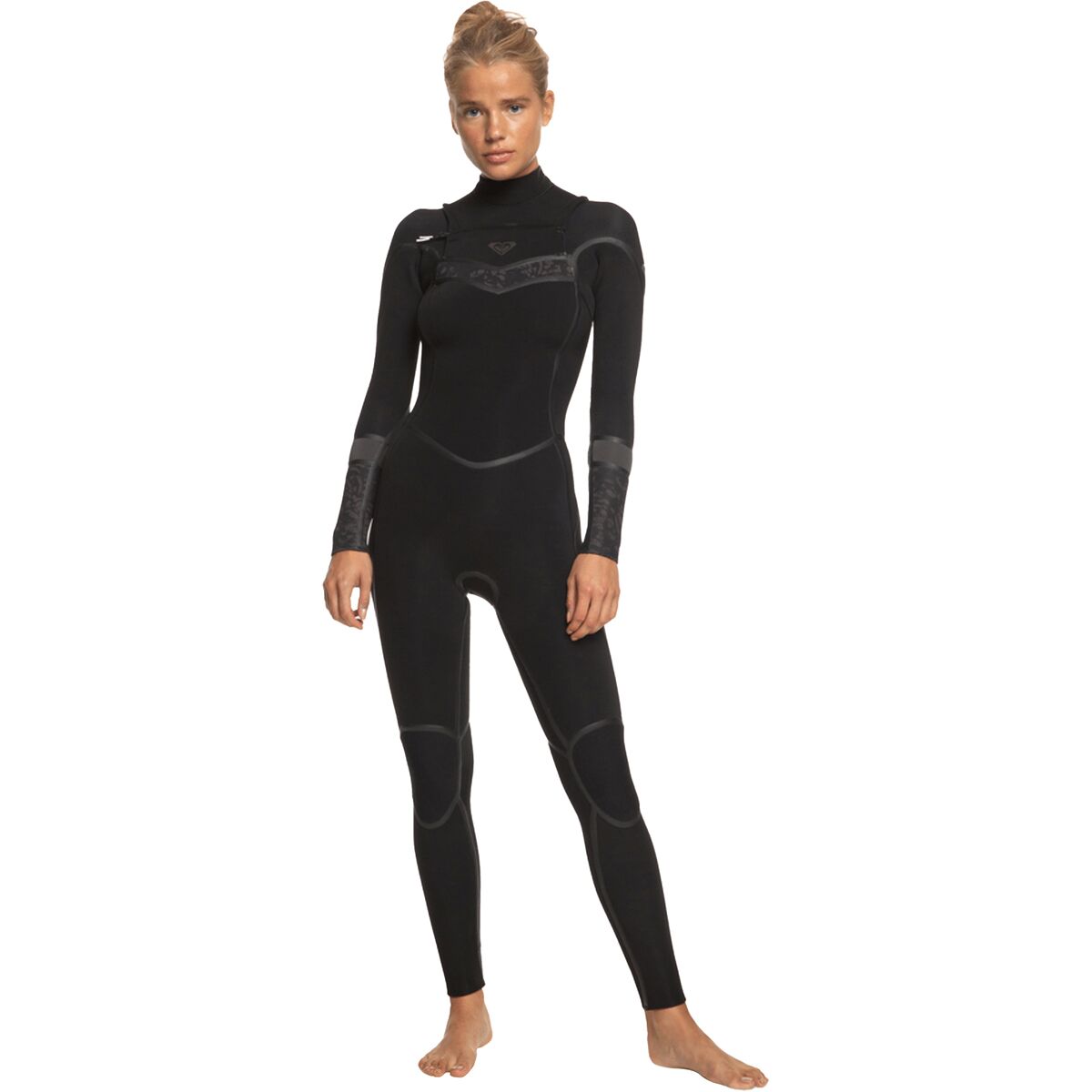 【 ROXY 】 Roxy 4/3 Syncro+ Front Zip Wetsuit - Women's - Surf