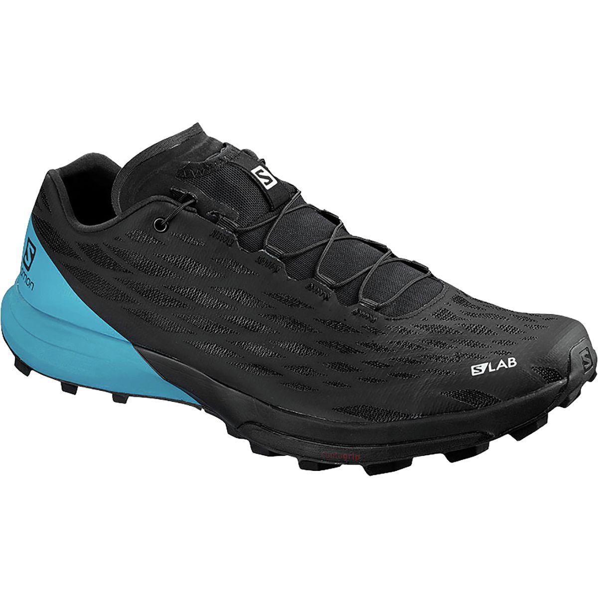 Salomon S/LAB XA Amphib‎ 2 Mens Trail Running Shoes Black Blue 407068 Size 9.5 Salomon S/LAB XA Amphib 2 Men main image 2