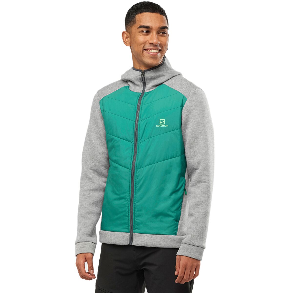 Salomon Essential Xwarm Hybrid Midlayer Hoodie - Men's - Men