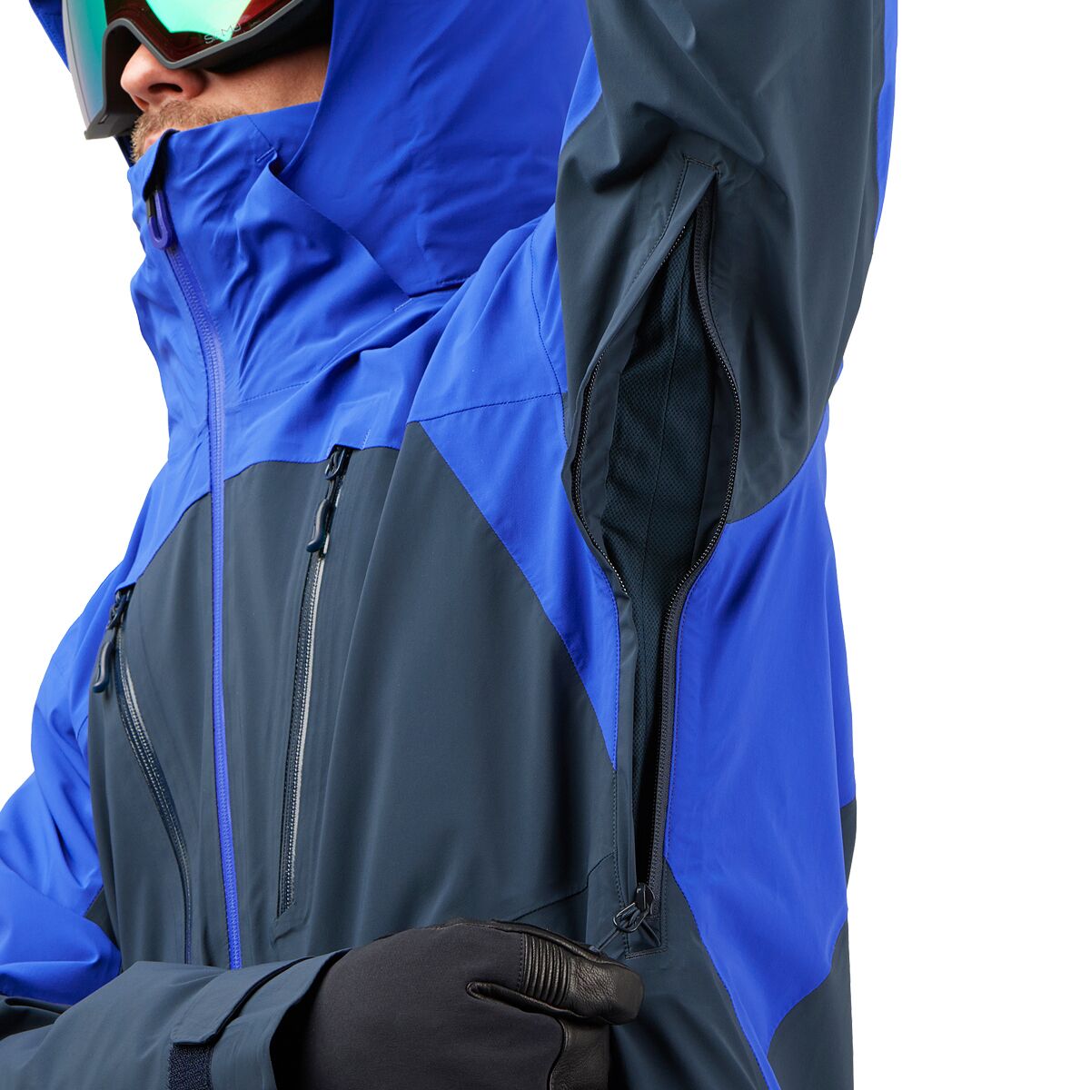 スキー SALOMON BRILLIANT JACKET MEN NIGHT SKY Salomon Brilliant Mens Ski Jacket In Night Sky The Ski Shop