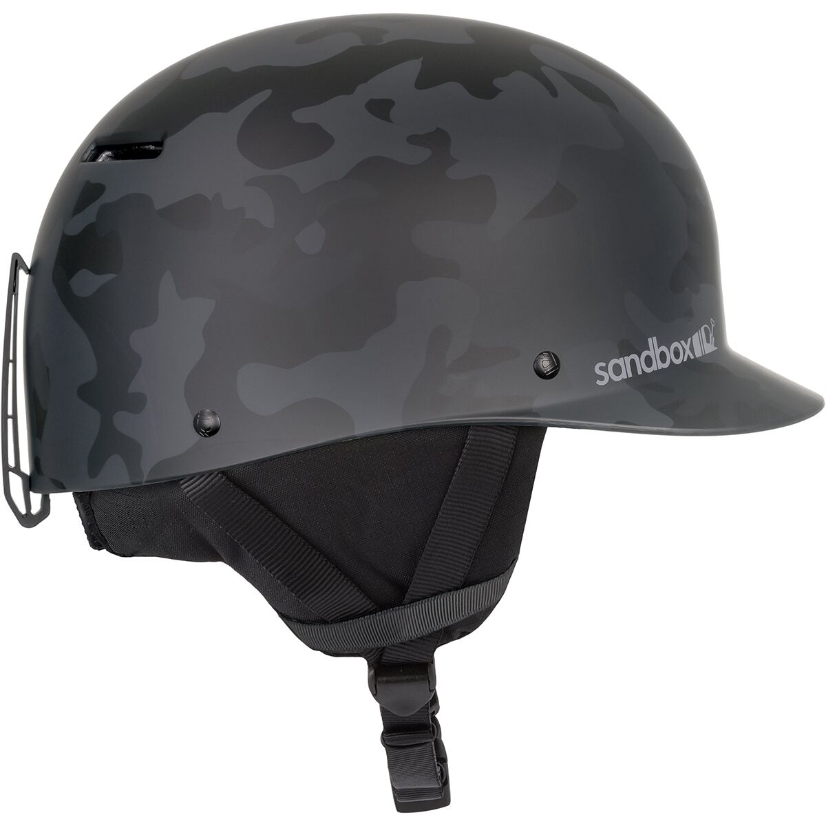 classic 2.0 snowboard helmet Sandbox Snow 2022-2023 touch matte finish on a tough ABS shell with an EPS liner tested to reduce the force transmitted to the head in case of a crash. Sandbox Classic 2.0 Snow Helmet