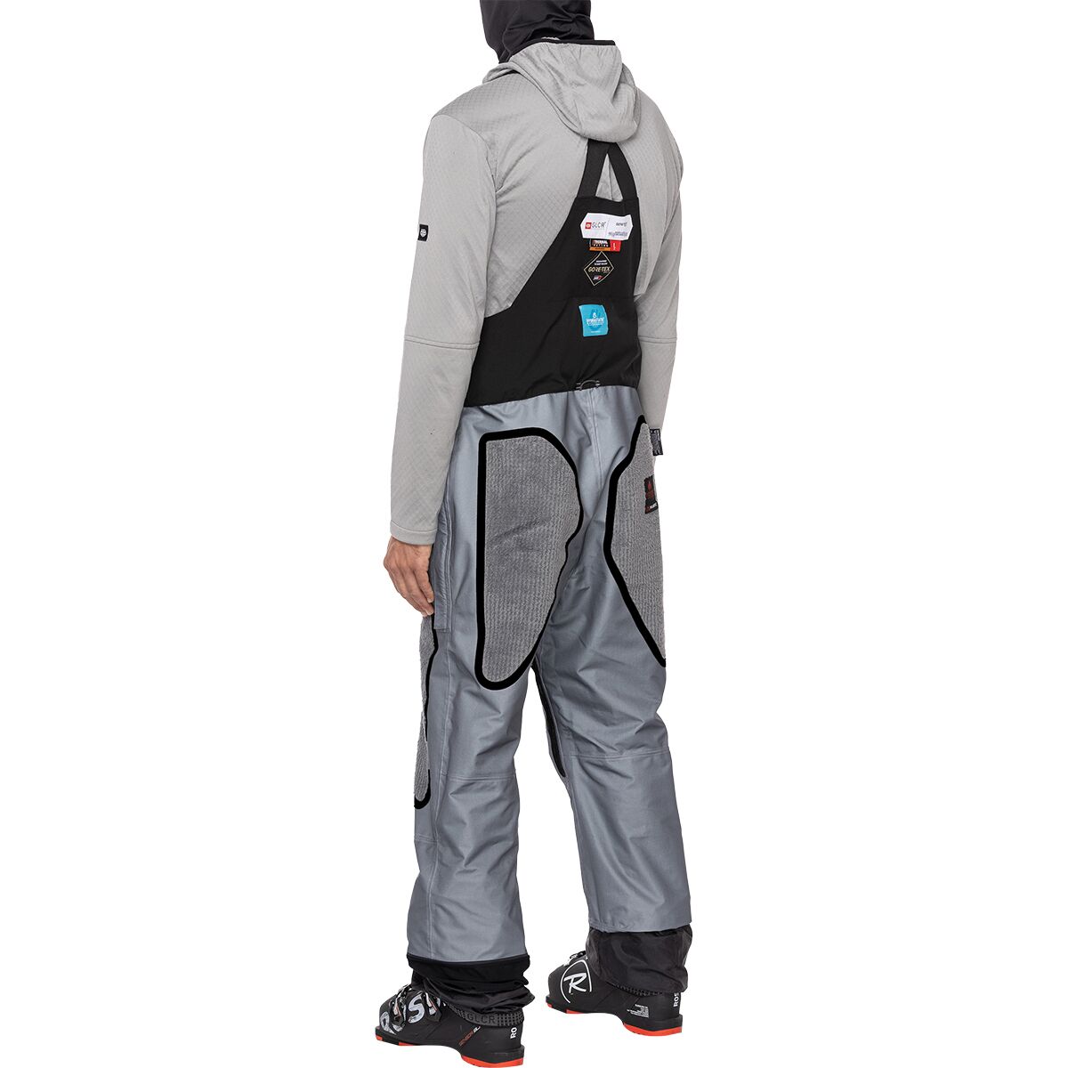 【686】GORE-TEX PRO 3L Thermagraph Bib M 686 Men Gore Tex Pro 3L Thermagraph Bib (L) Black M2W201-BLK