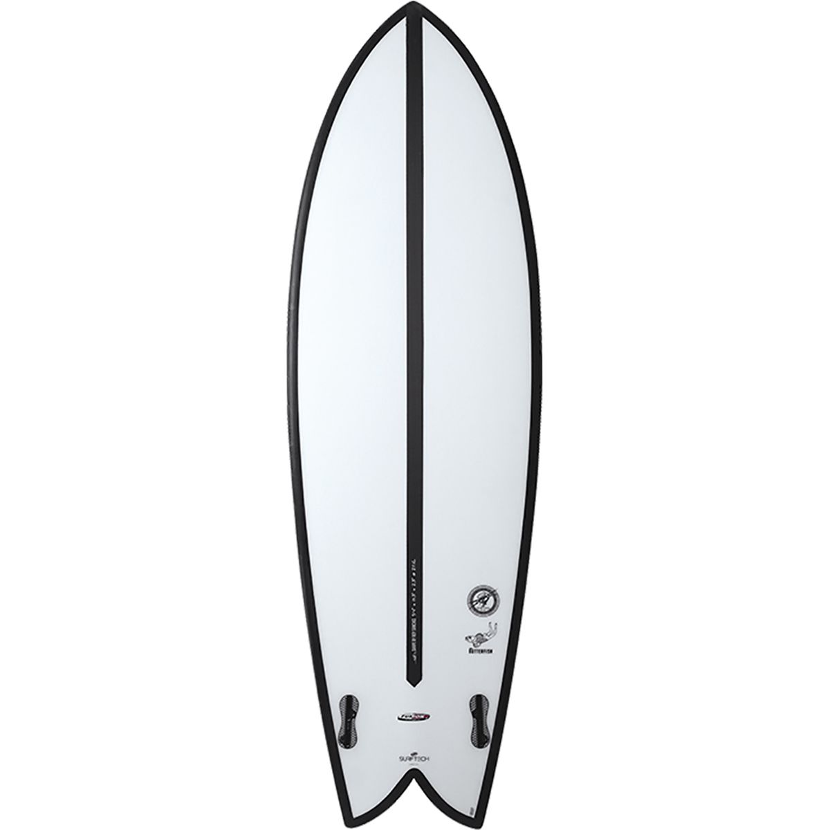 Fine Line Turbo Hesh 5'6\" fish board 極希少 Hy-Fun - pyzel surfboards japan