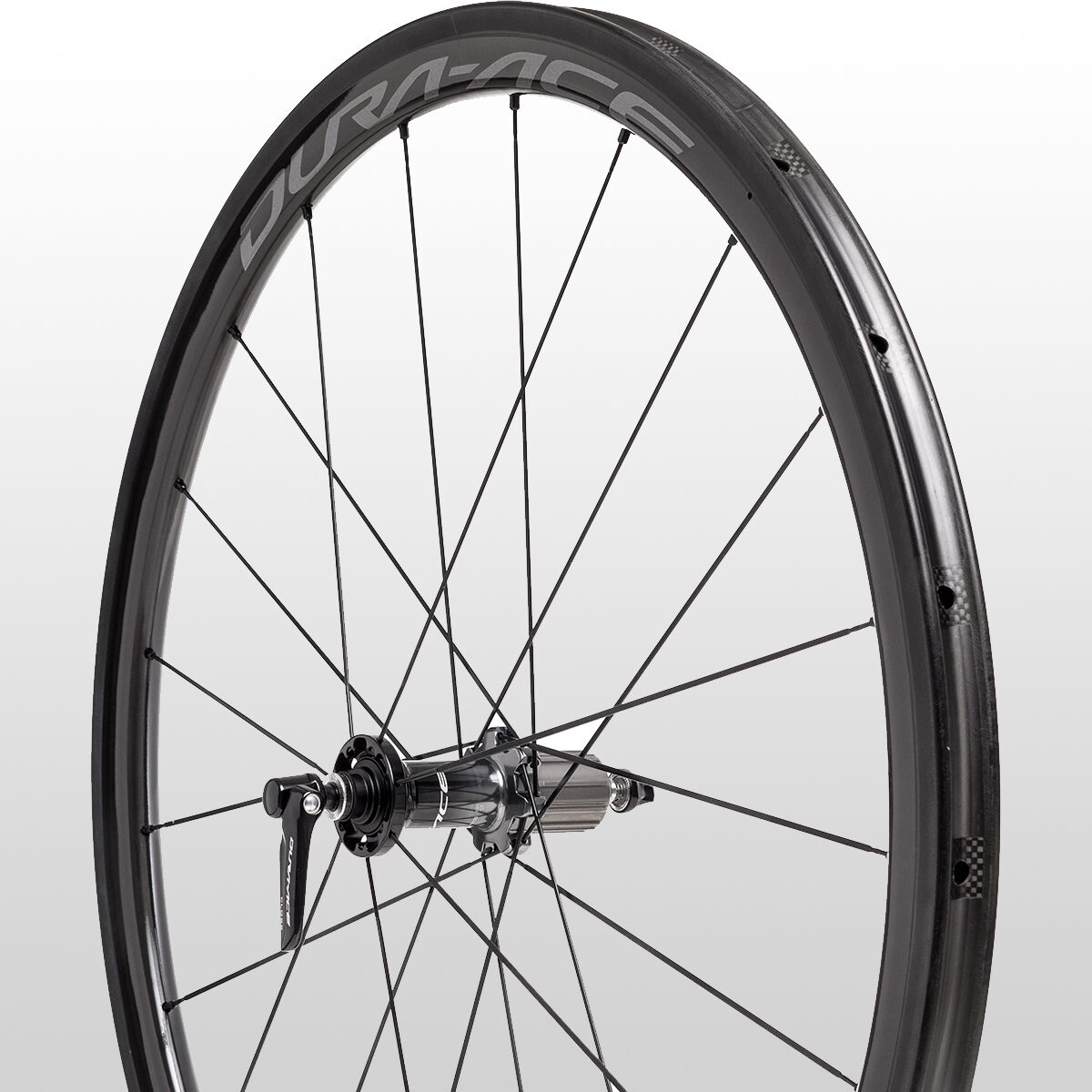 Shimano Dura-Ace 9100 C40 Carbon Road Wheelset - Tubular - Bike
