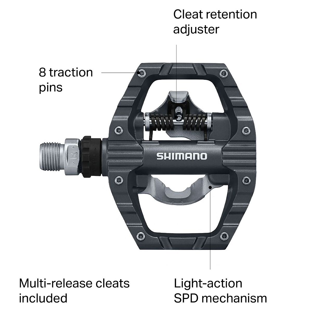 Shimano PD-EH500 Pedals - Bike