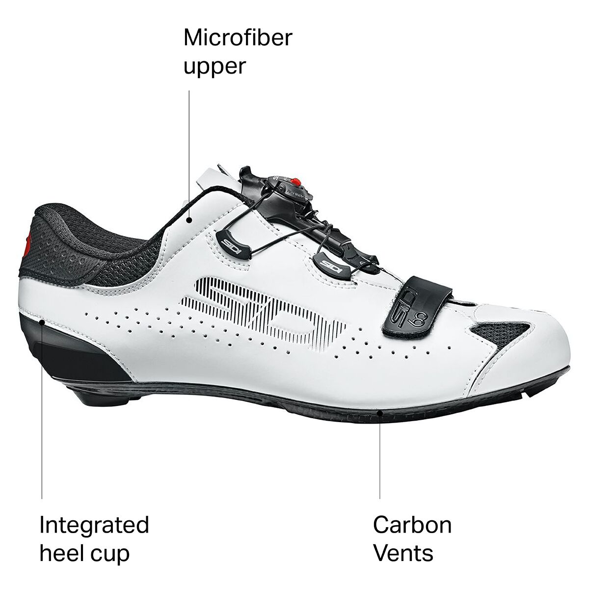 ウェア SIDI 42.5 SIXTY VENT CARBON Sidi - Scarpe Sixty - The Bike Place
