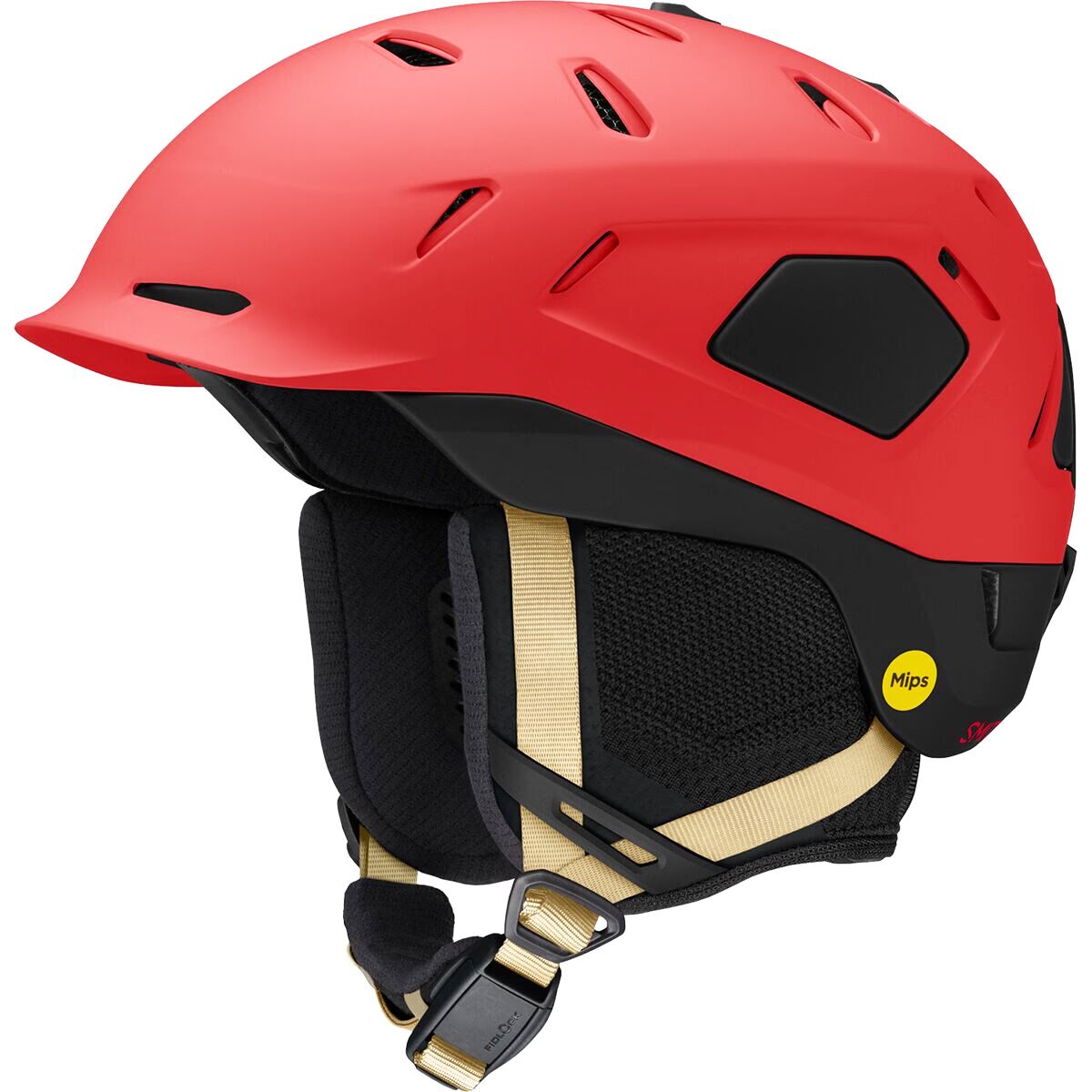 Smith Nexus Mips Helmet in Matte Crimson / Black - Size: Small