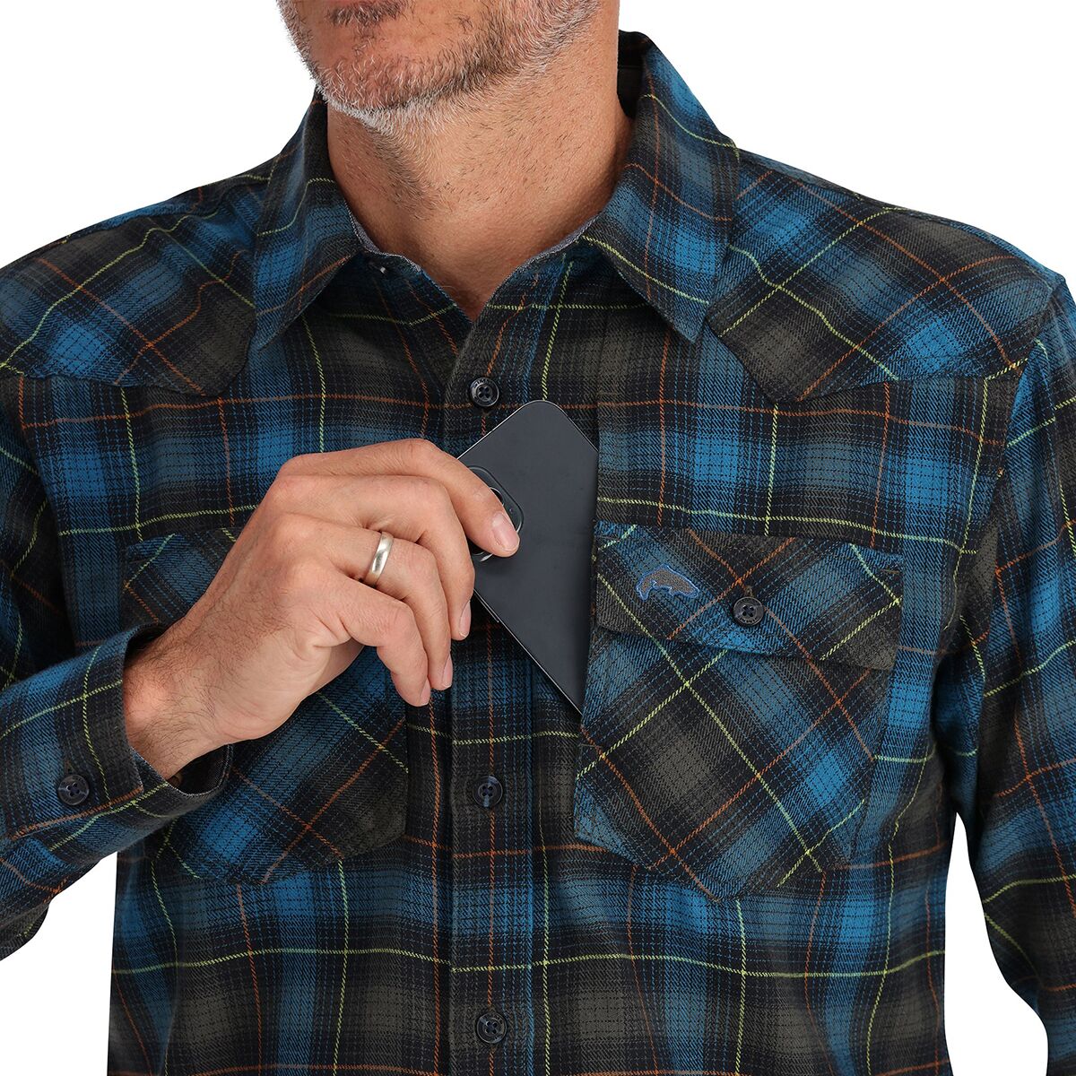 Simms Santee Flannel Shirt - Men's - Men