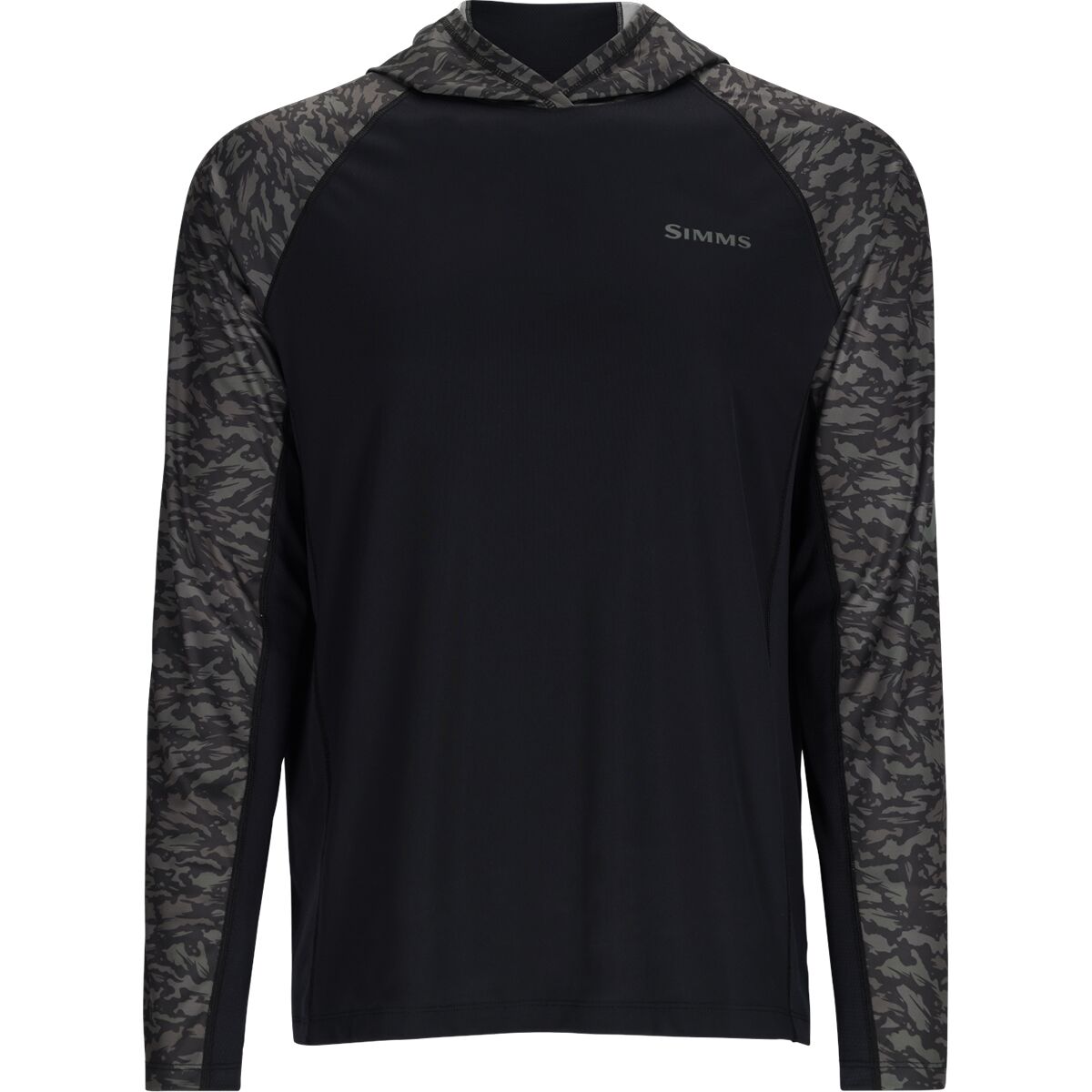 Chemise Simms Performance Homme - Taille L - Manches Courtes - Gris/vert à Carreaux - Pêche
