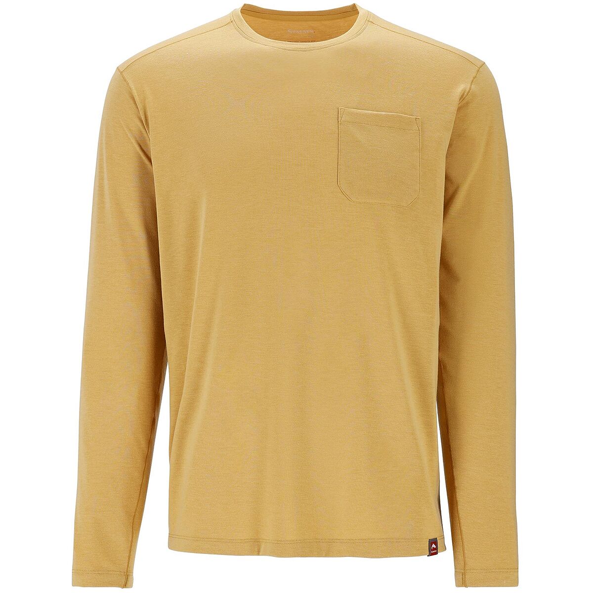 Simms Men's Glades Crew in Baltic Amber Heather - Size: XL