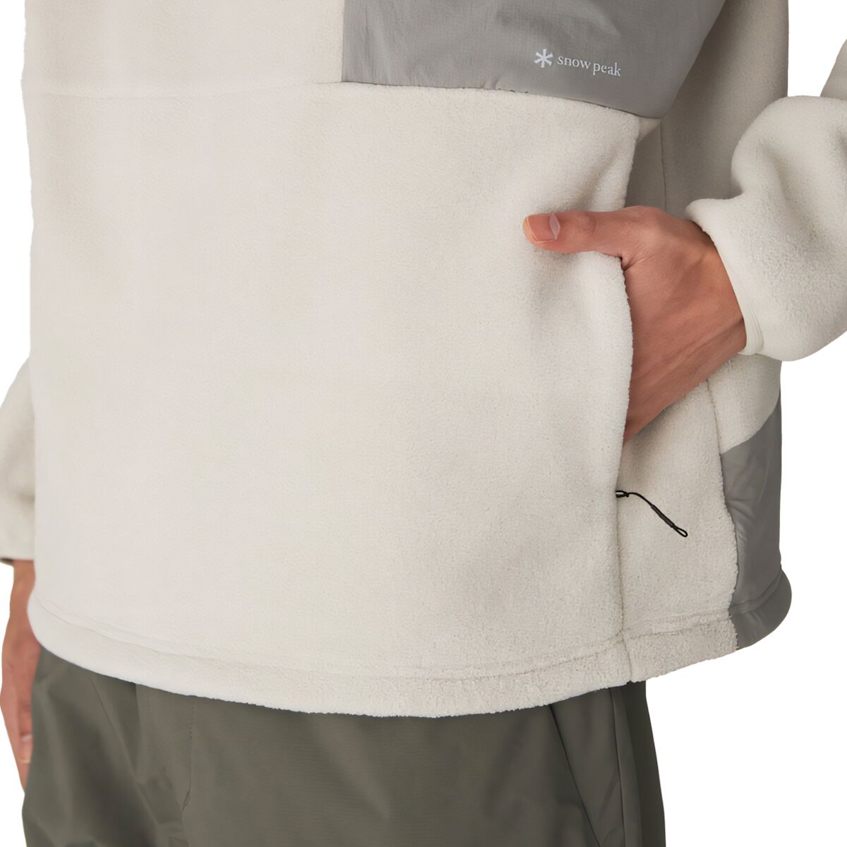 Snow Peak Double Face Fleece Hoodie - Men