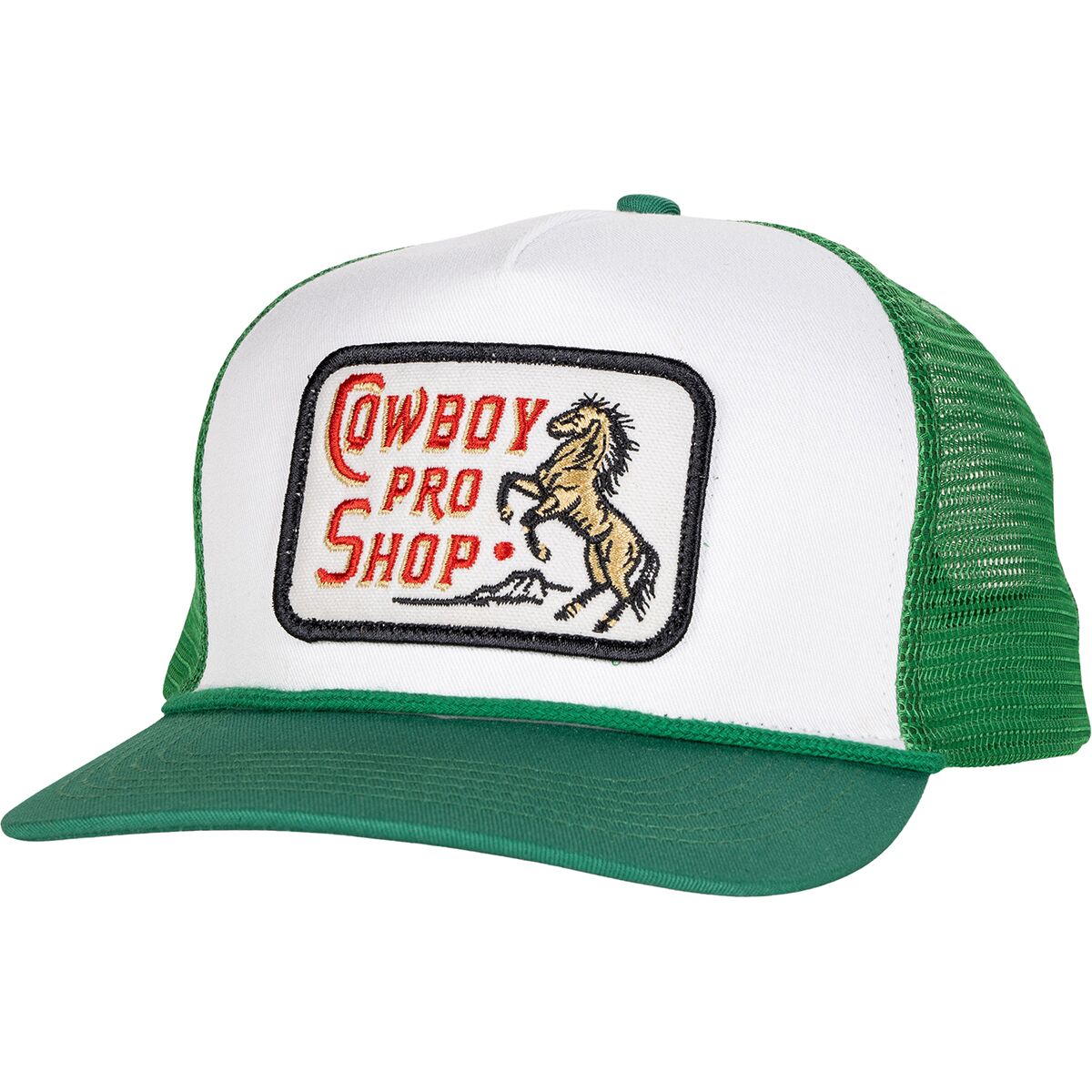 Sendero Provisions Co. Cowboy Pro Shop Hat in White / Green