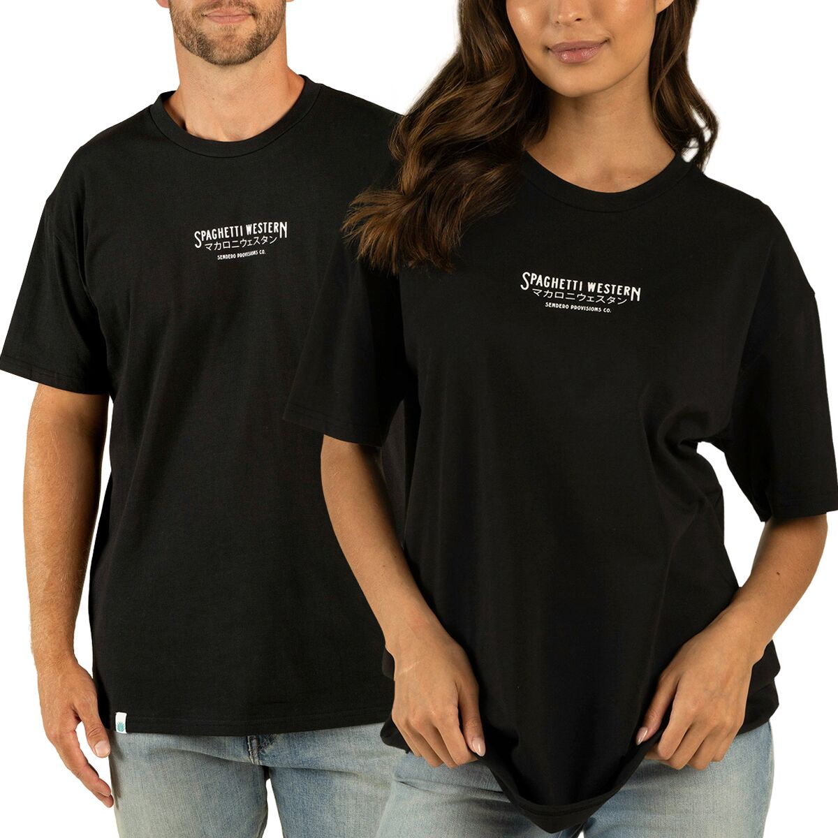 Sendero Provisions Co. Spaghetti Western Vintage T-Shirt in Black - Size: XL