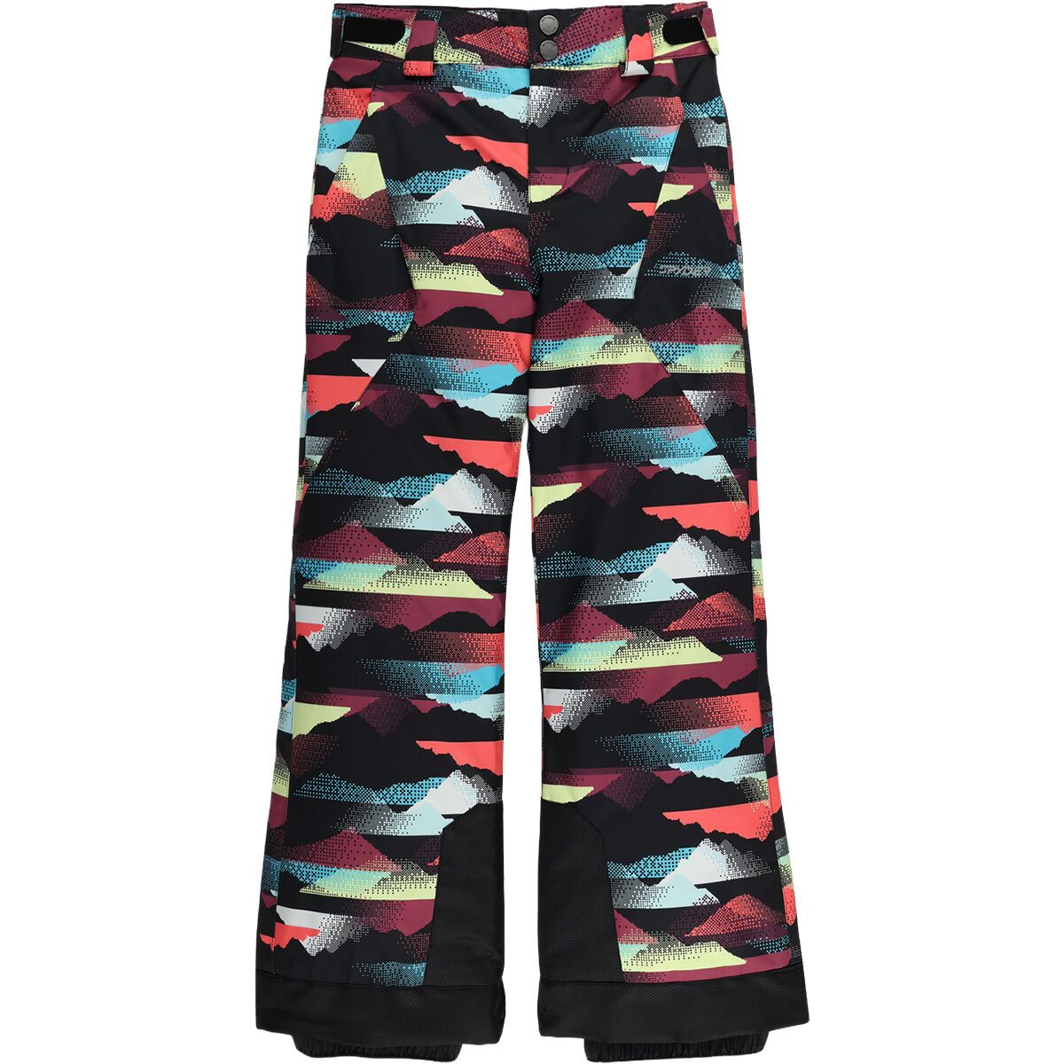 Spyder Girl's Olympia Pant in Multi Mountain Print - Size: 14