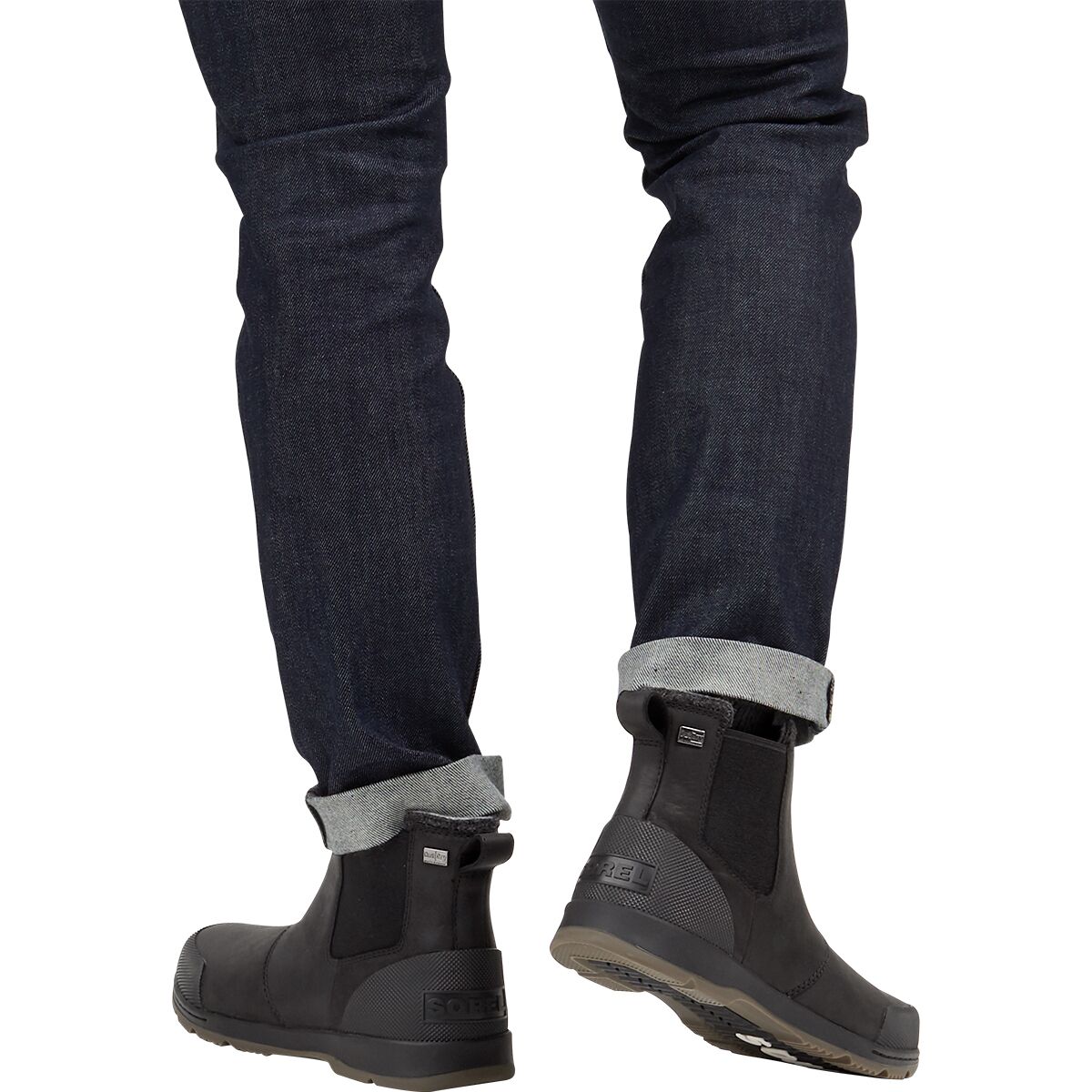 SOREL
Ankeny II WP Leather Chelsea Boot black , men size 8.5 new Sorel Ankeny II Waterproof Boots main image 2