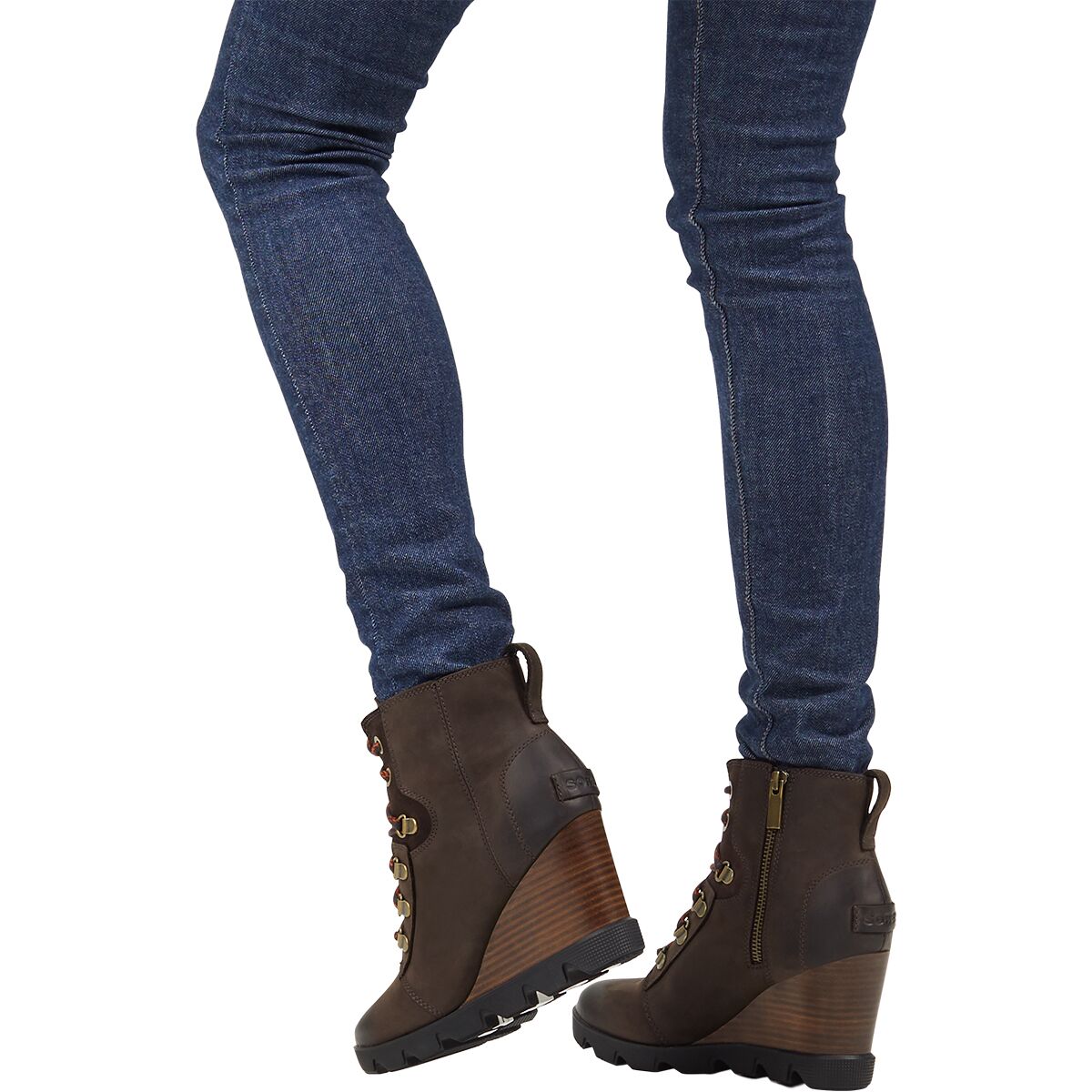 sorel joan uptown waterproof wedge bootie