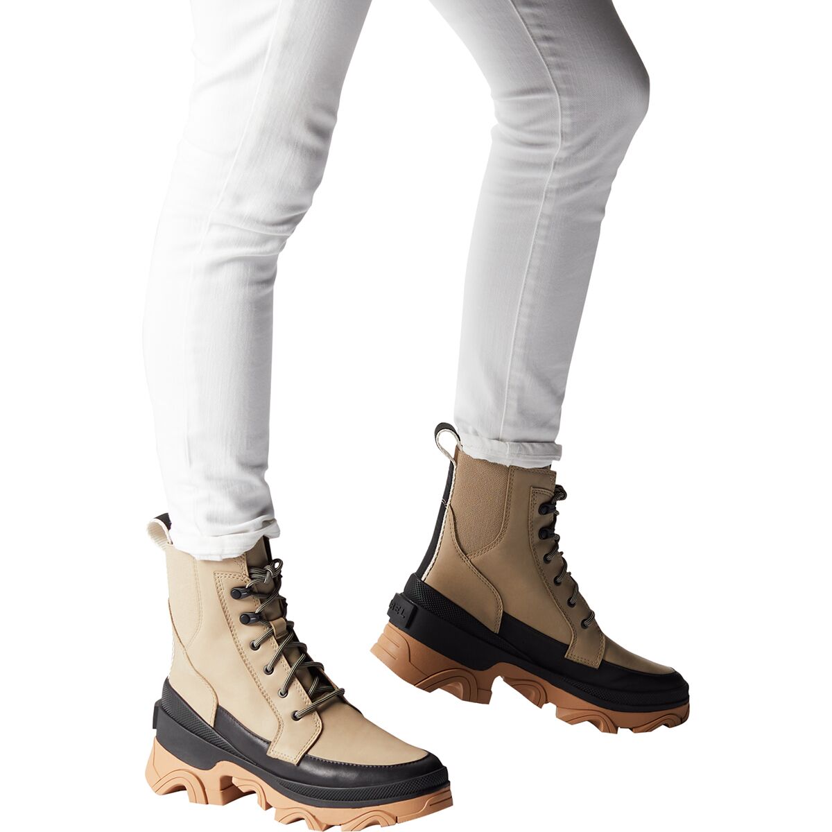 sorel women's brex lug sole lace up boots
