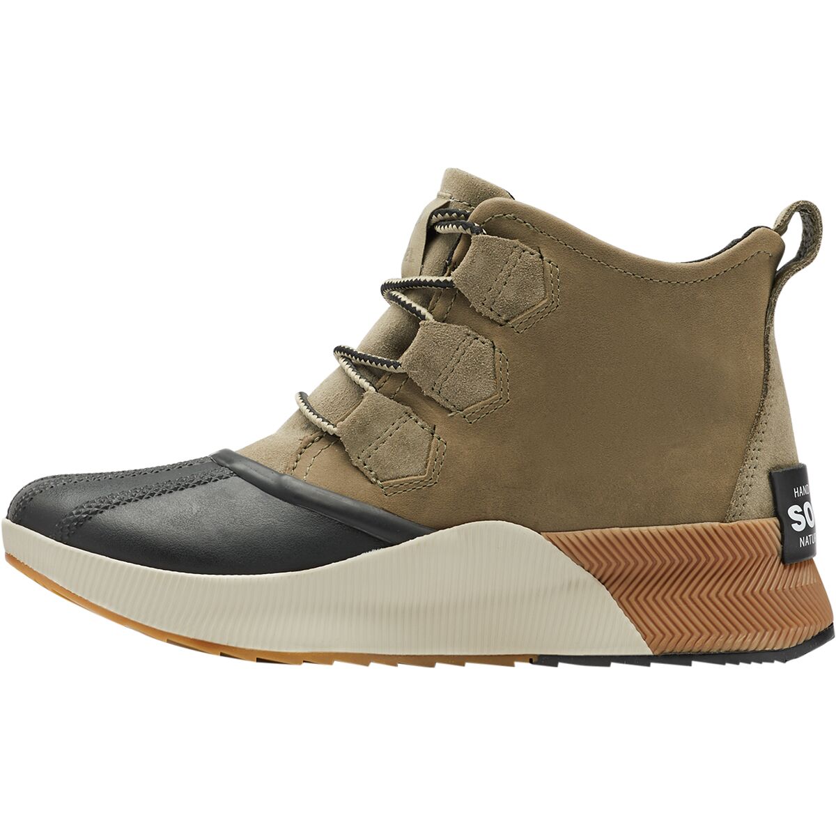 sorel out and about leather duck boot