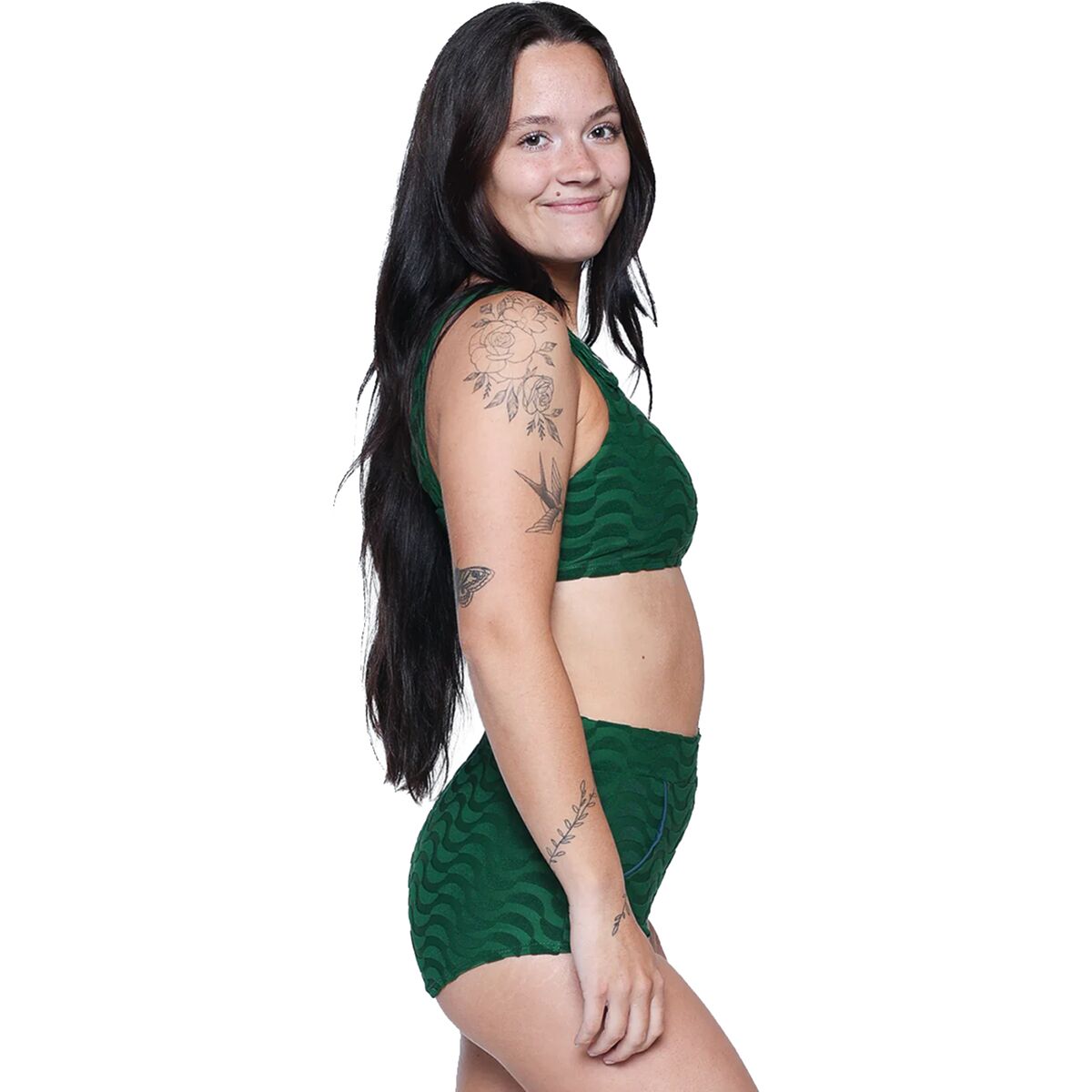 水着・ラッシュガード seea High Waist Bikini Bottom Georgia High Waist Bikini Bottom - Bordeen - Seea