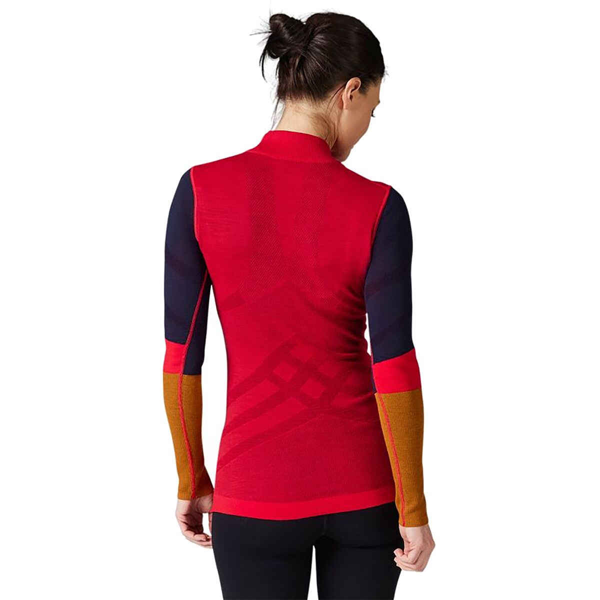 Second/Layer ニットポロ M Women's Merino 200 ZoneKnit™ Long Sleeve Half Zip Thermal Top