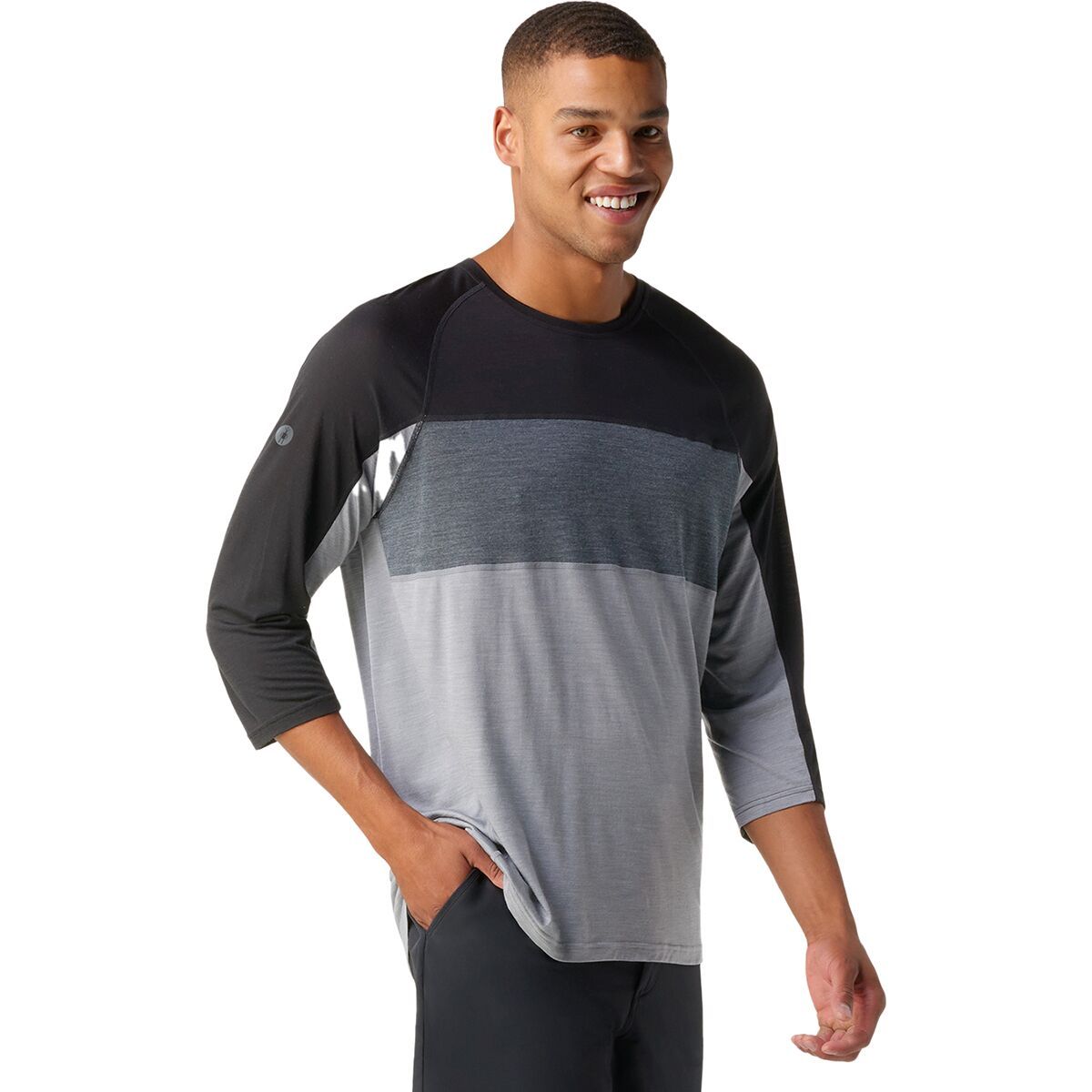 Smartwool Merino Sport 120 Mountain Biking 3/4 Sleeve T-Shirt