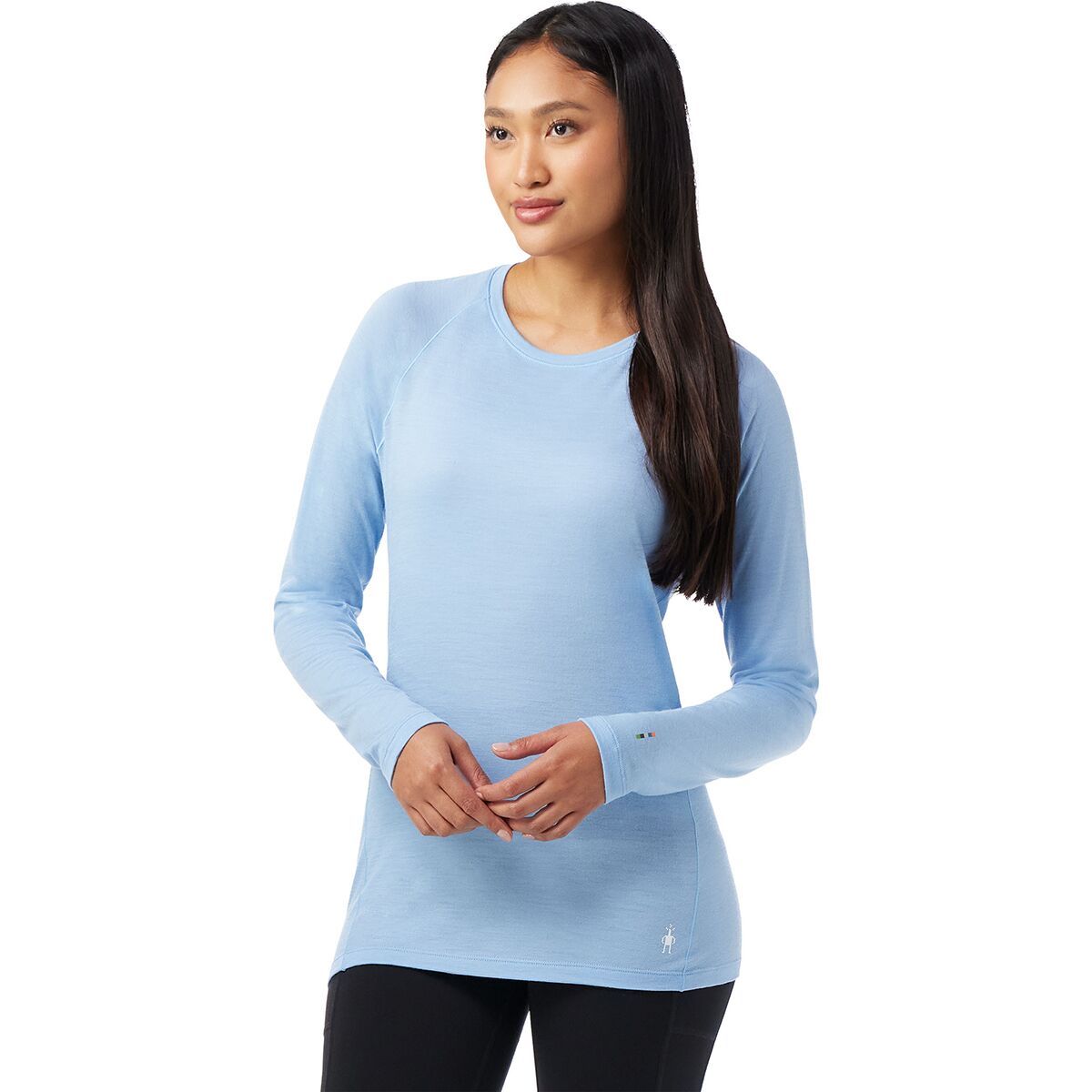 Smartwool Women's Classic All-Season Merino Wool Base Layer – Long Sleeve Shirt (Slim Fit)