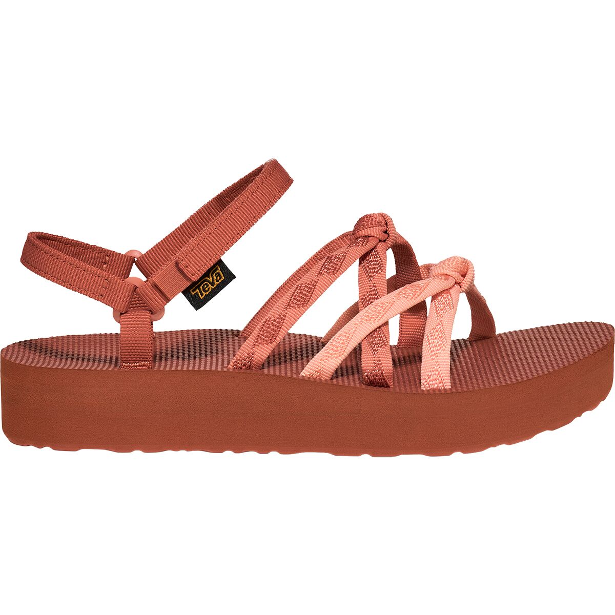 Teva Women's Midform Kena Slim Sandal in Terracotta Multi - Size: 9