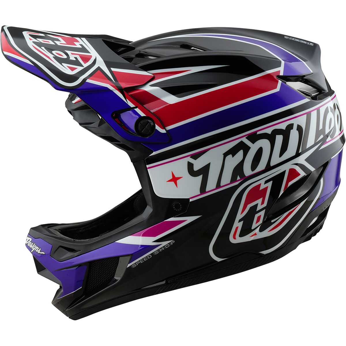 Troy Lee Designs D4 Polyacrylite Helmet - Bike