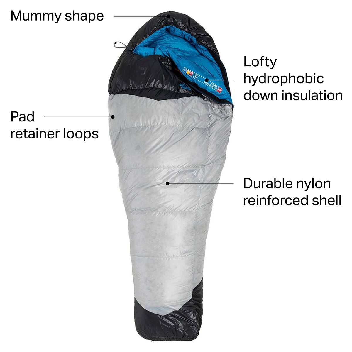 ザノースフェイス シュラフ SUPER KAZOO REGULAR 203cm The North Face