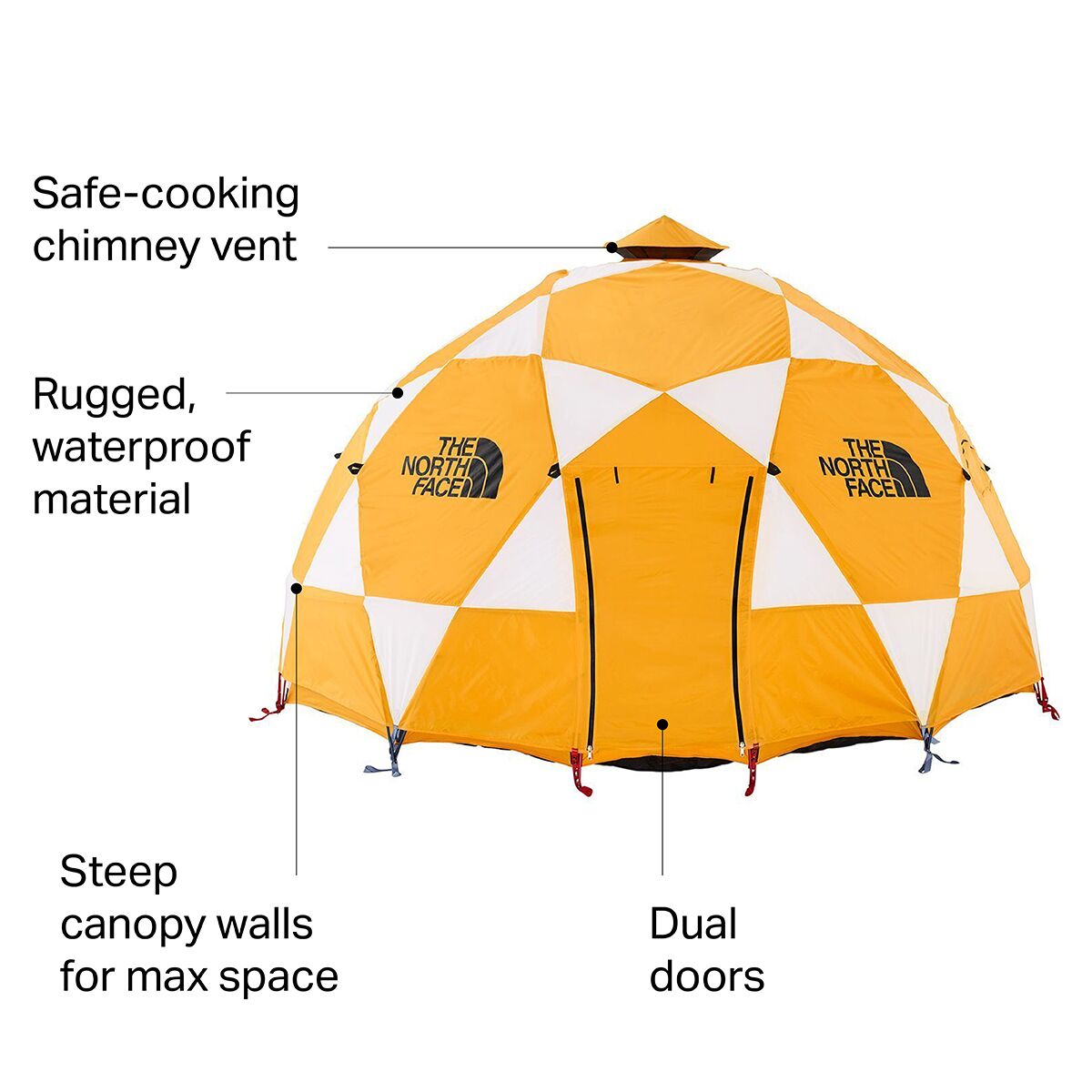 【THE NOTRH FACE】 DOME THE NORTH FACE Geodome 4 Tent Outdoor Camp Gear from Japan