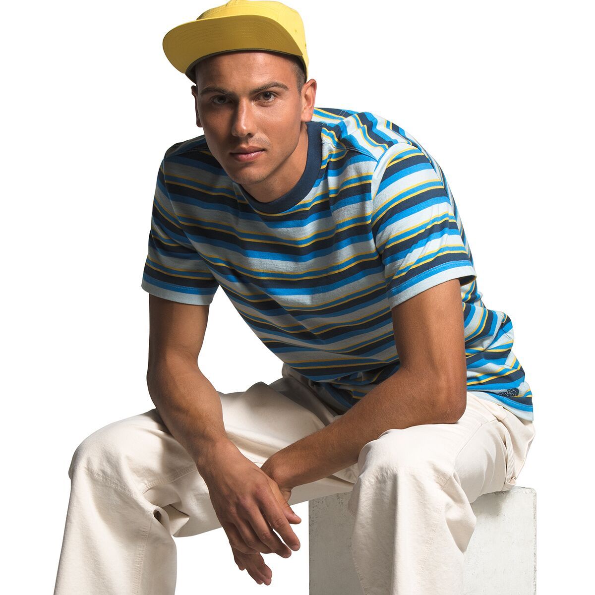 ★THE NORTH FACE★ Duro Stripe Short Sleeve T-ShirtDARK NAVY The North Face Berkeley Stripe Short-Sleeve T-Shirt - Men's
