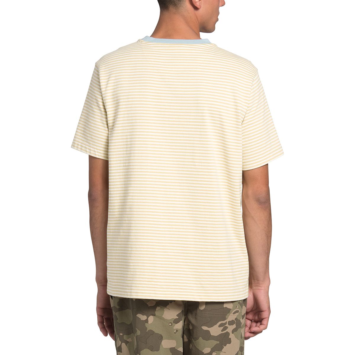 ★THE NORTH FACE★ Duro Stripe Short Sleeve T-Shirt CLASSIC The North Face VaporWick Striped Short Sleeve T Shirt