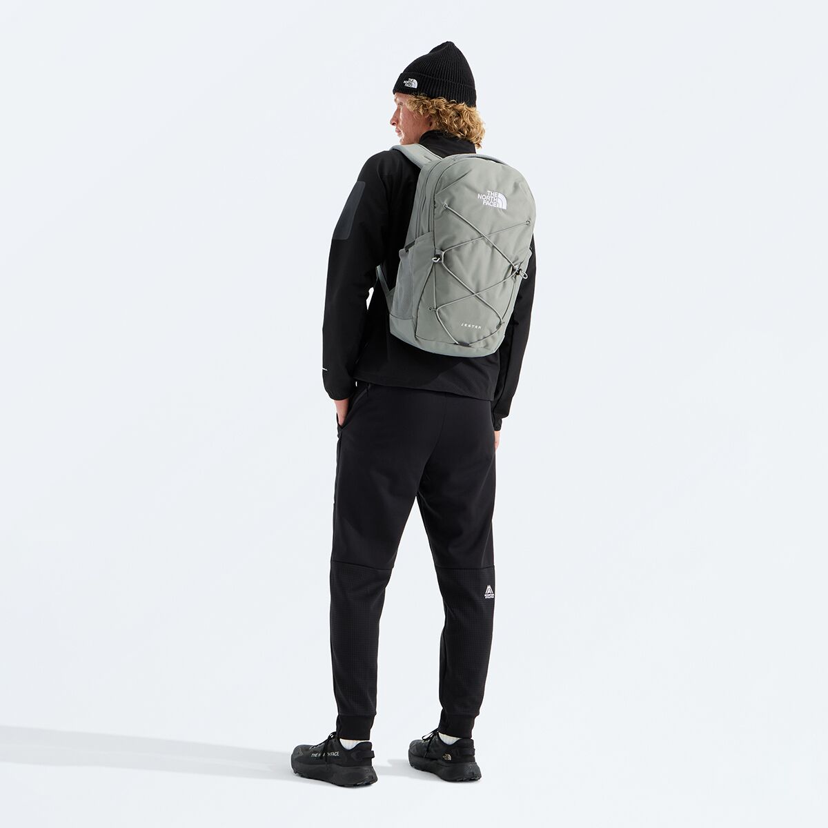 north face backpack jester grey The and a lumbar panel The North Face Jester 27.5L