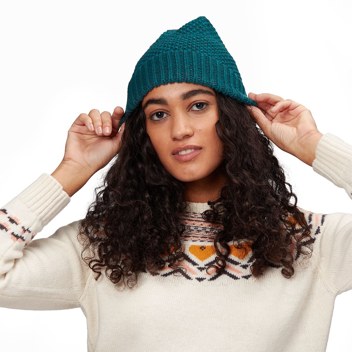 The North Face - Women's Purrl Stitch Beanie Shaded Spruce/Dark Sage Green