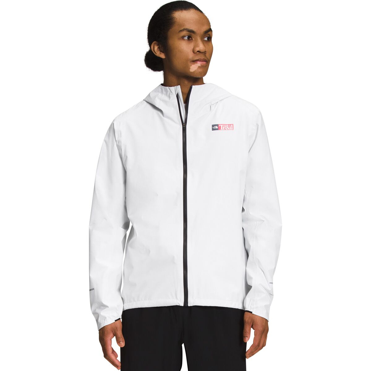 The North Face Printed First Dawn Packable Jacket - Men's TNF White Trail Marker Print, L