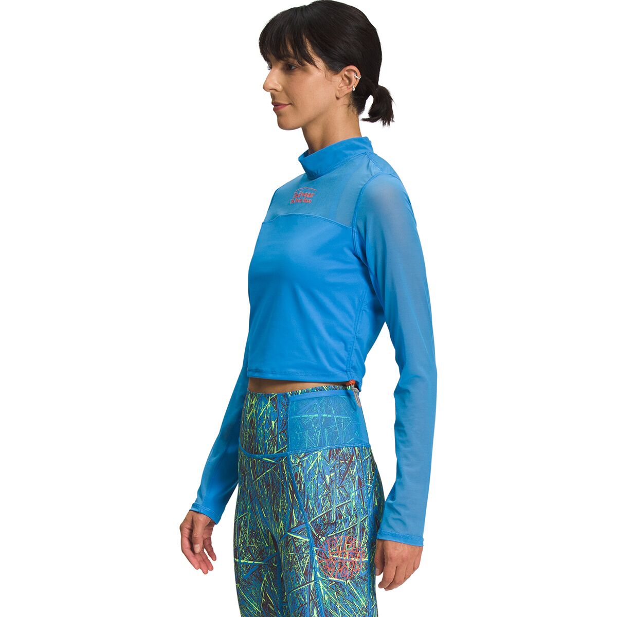 The North Face Trailwear QTM Mock Neck Long-Sleeve Shirt