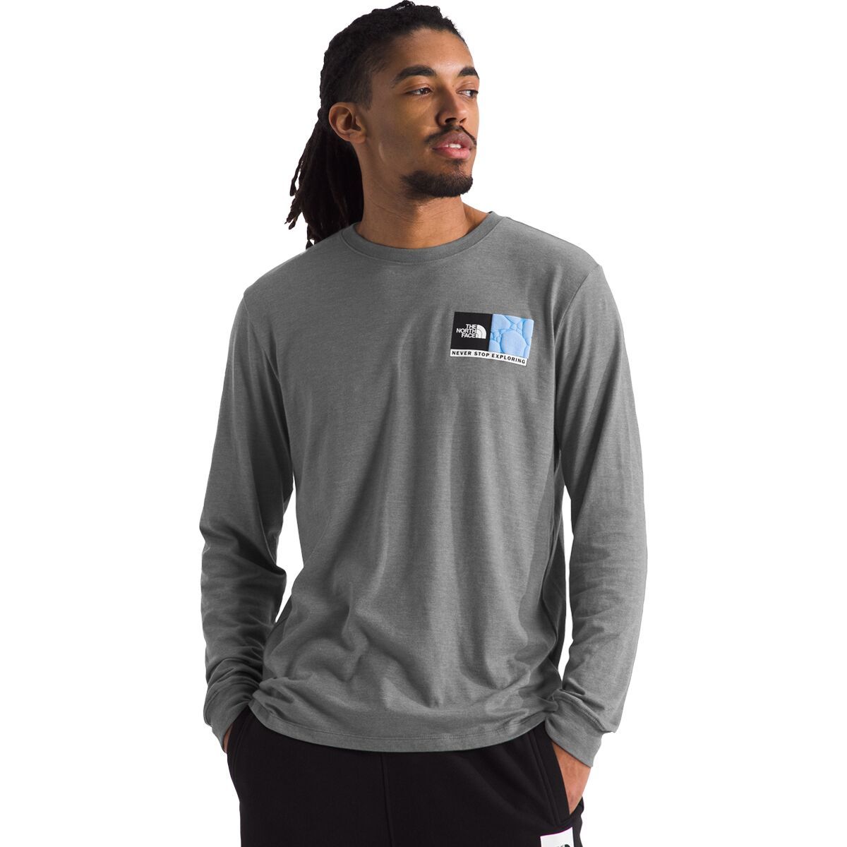 Tシャツ・カットソー THE NORTH FACE Men's Brenta Long Sleeve T-ShirtBLACK s-l1200.jpg