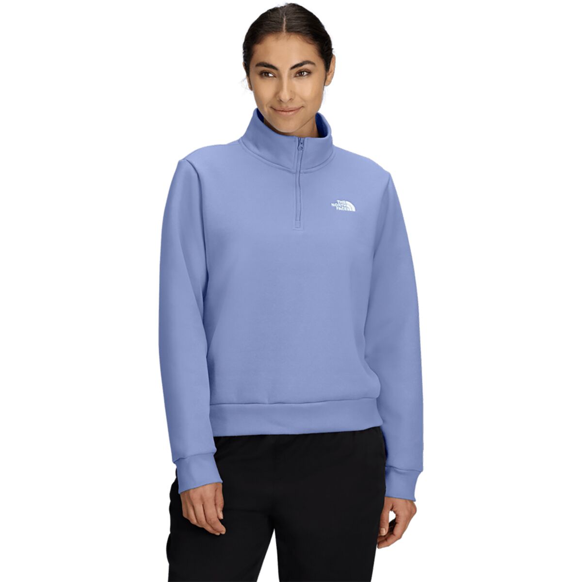 The North Face Women's Evolution Embroidered 1 in 4-Zip Sweatshirt - Size: Small