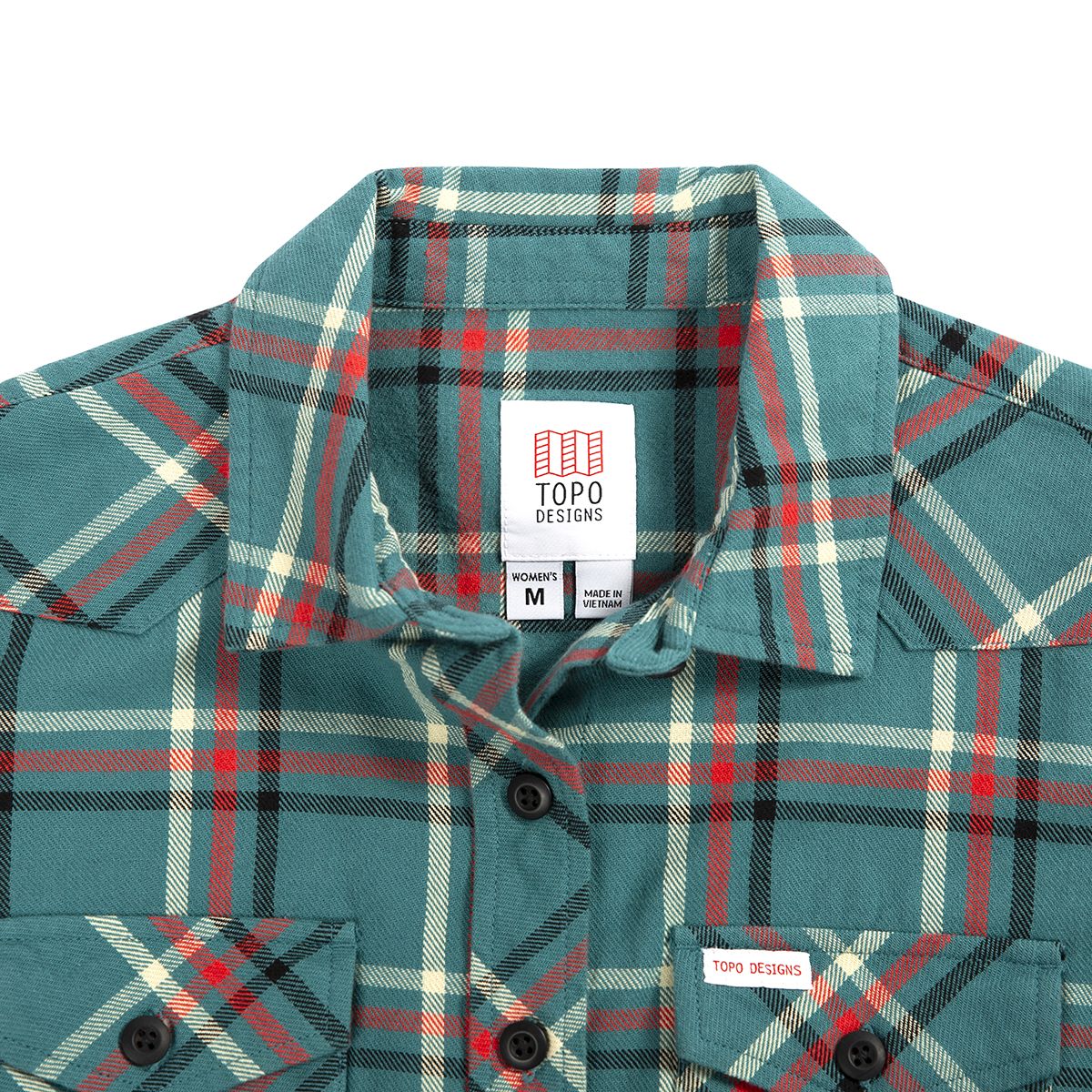 Topo Designs Mountain Plaid Shirt - Women's - Women