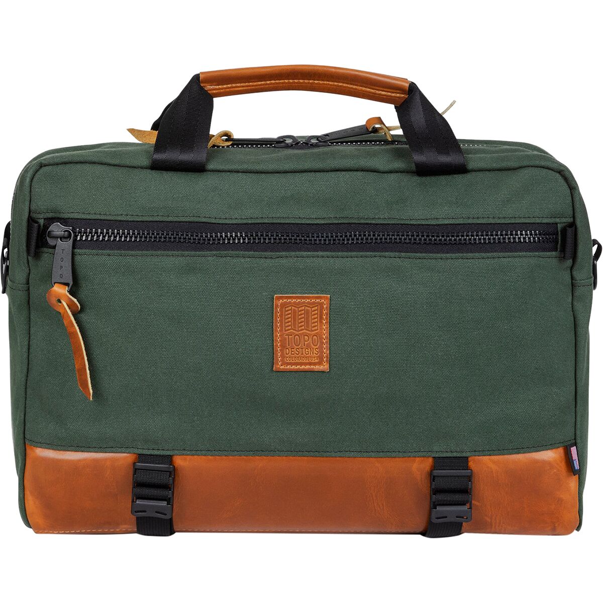 Topo Designs Heritage Canvas 15L Commuter Briefcase - Hike & Camp