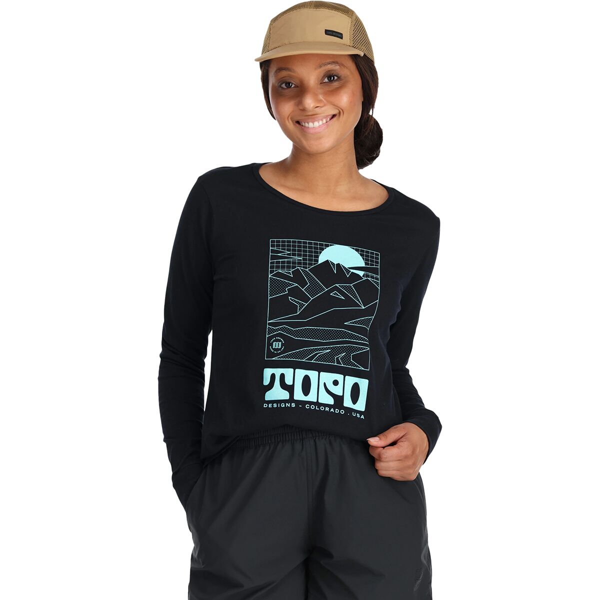 Topo Designs Arcade Mountain Long-Sleeve T-Shirt - Women's - Women