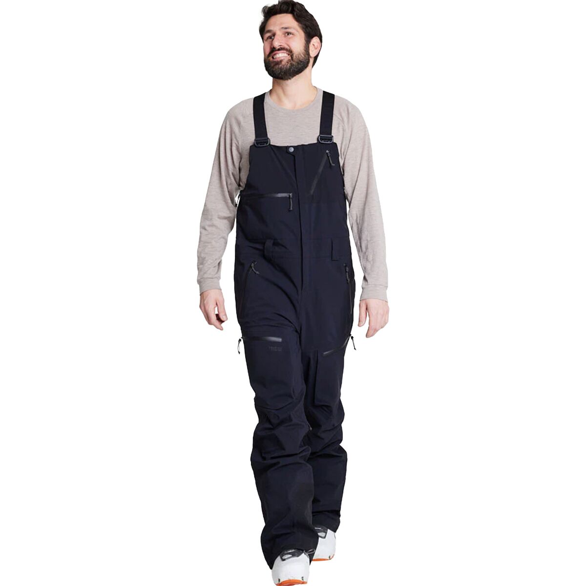 Trew Gear Men's Capow Bib Pant in Black - Size: Small