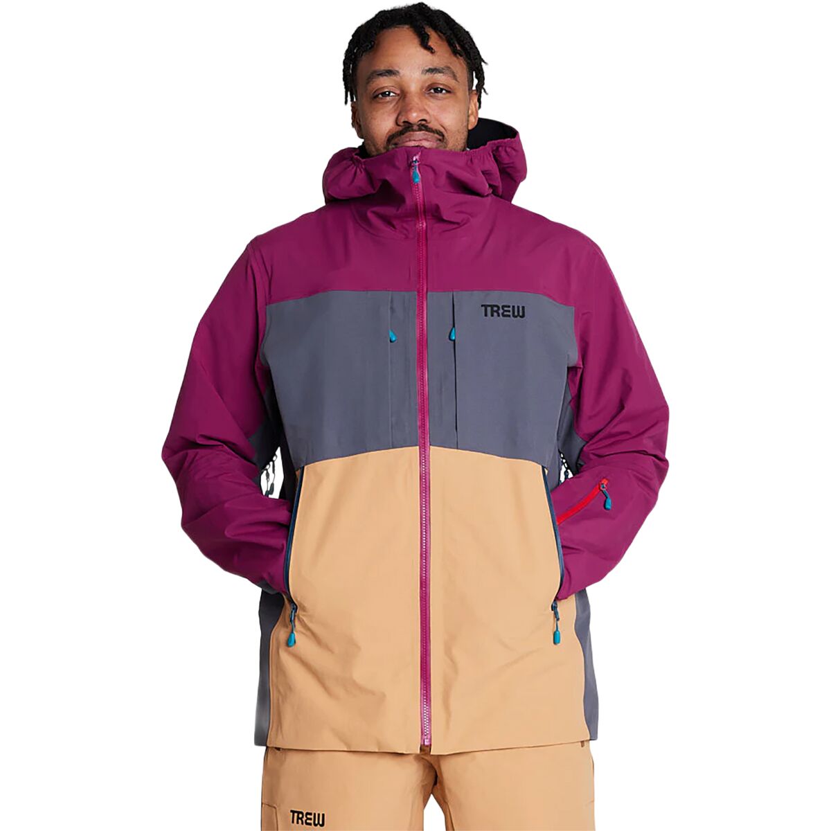 Trew Gear Men's Cosmic Jacket in Pinot - Size: Large