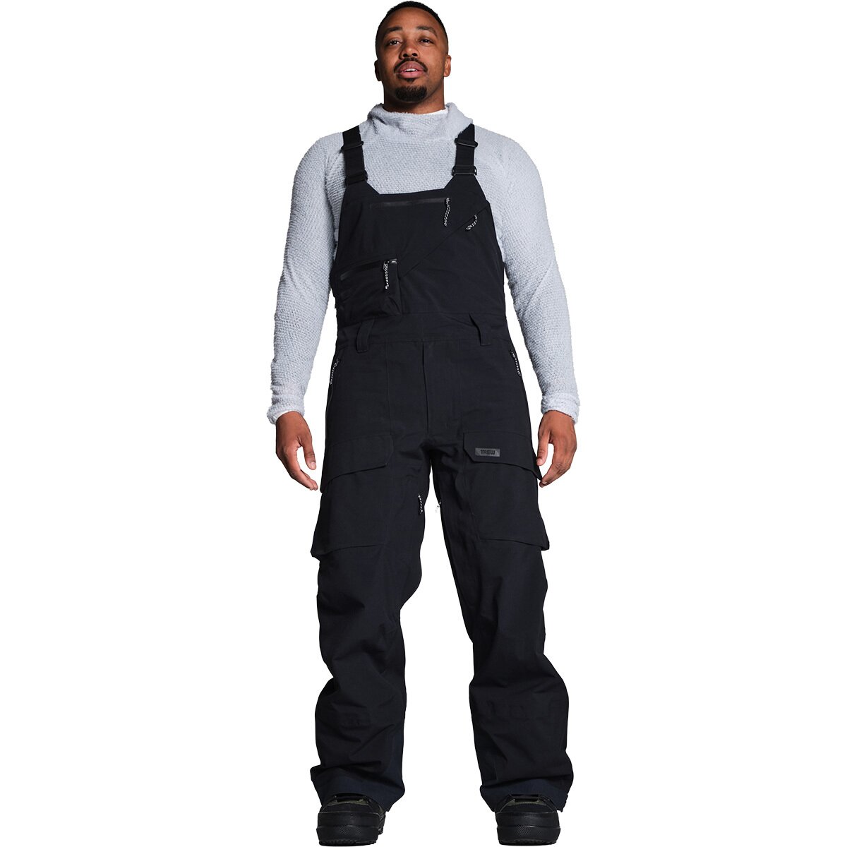 Trew Gear Men's TREWth Bib Pant in Black - Size: Small