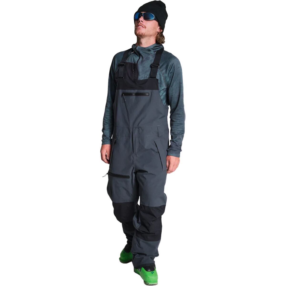 Trew Gear Men's Tatoosh Bib in Anthracite - Size: Small